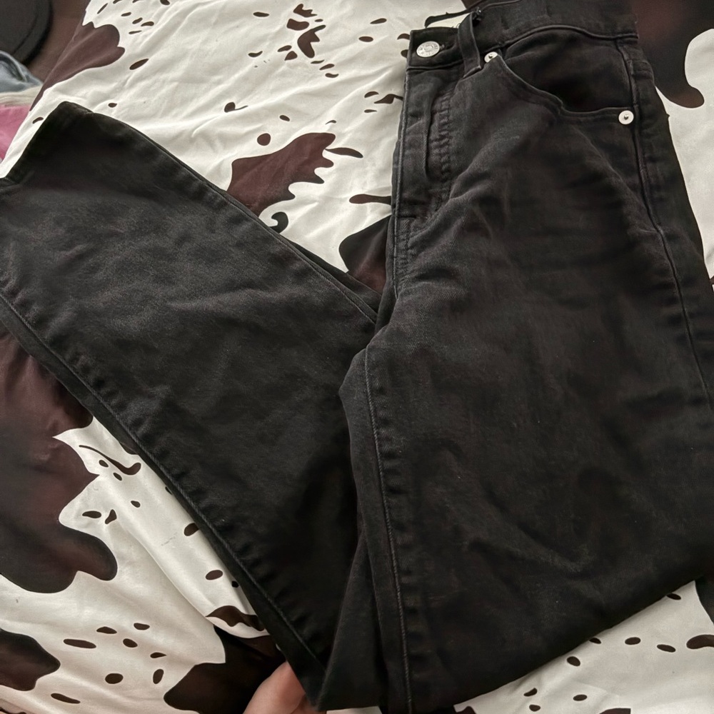 Black Denim Jeans